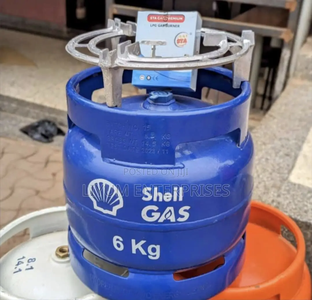 Shell Gas Cylinder,Burner, Grill