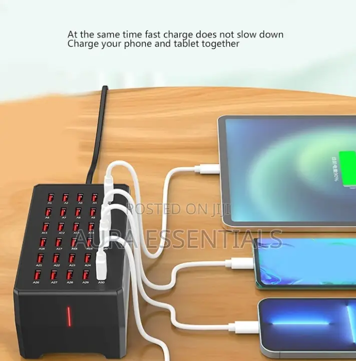 150w 30 Ports Multi USB Charger Station