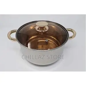 7 PCS Stainless Steel Induction Casserole Saucepans