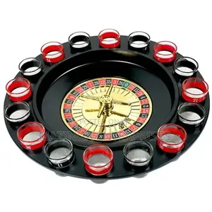 Roulette 16glass Lucky Shot Drinking Game