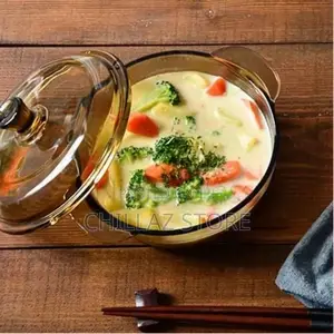 1L Soup Mixing Baking Serving Glass Dish for Mircowave
