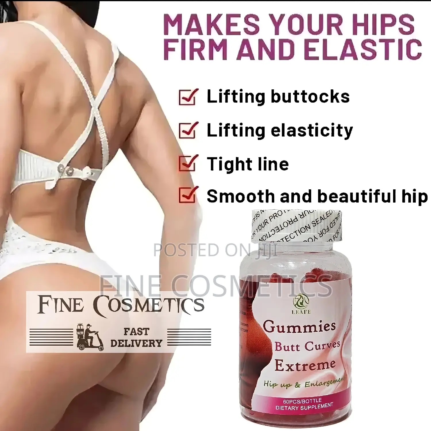 EXTREME CURVES GUMMIES Curves/Hips And Buttocks Enlargement.