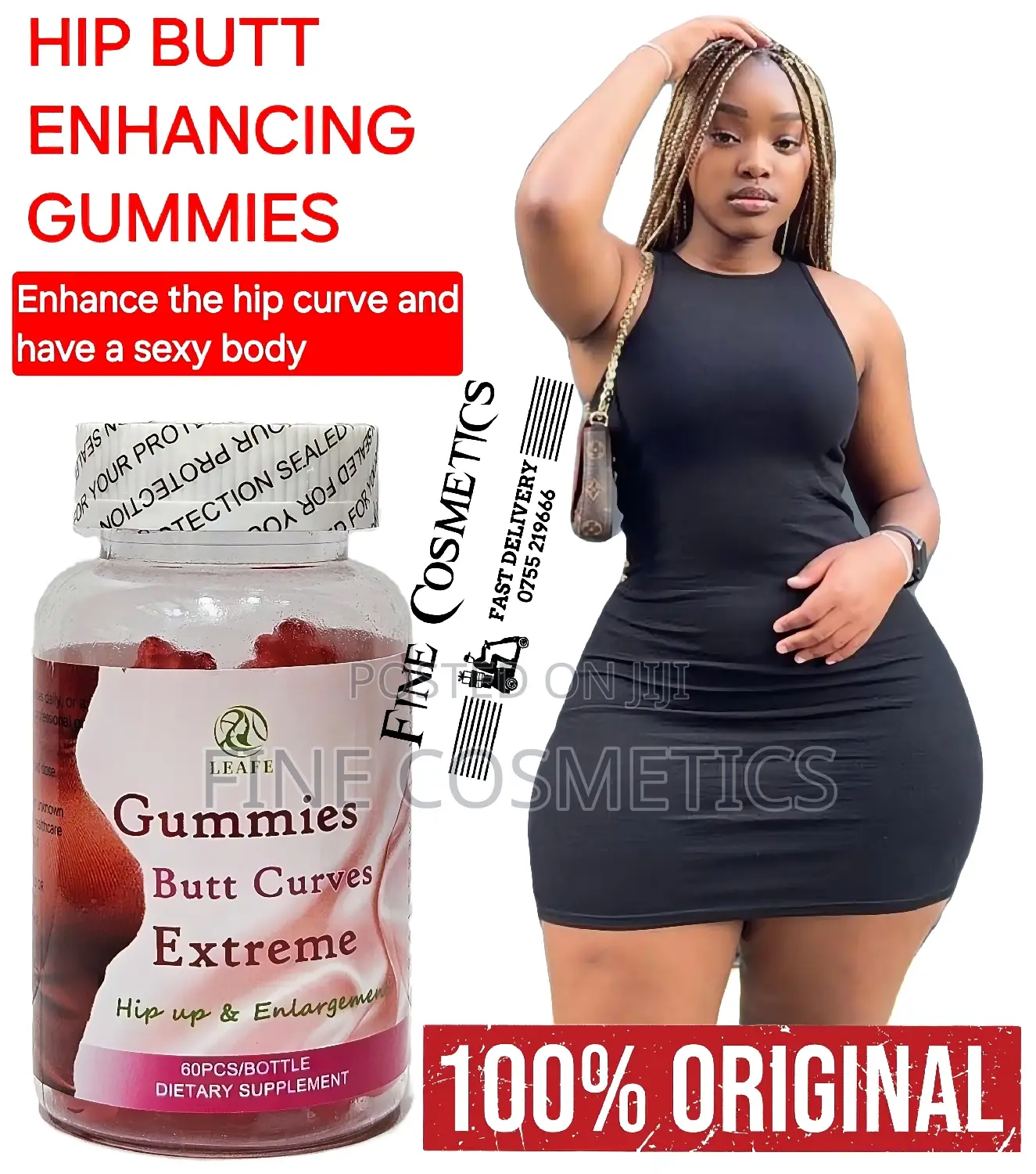 EXTREME CURVES GUMMIES Curves/Hips And Buttocks Enlargement.