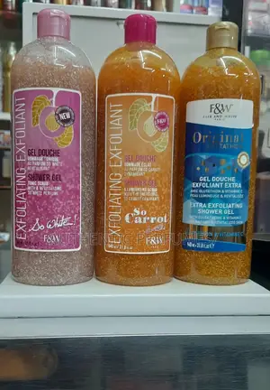Fair and White Exfoliating Shower Gels