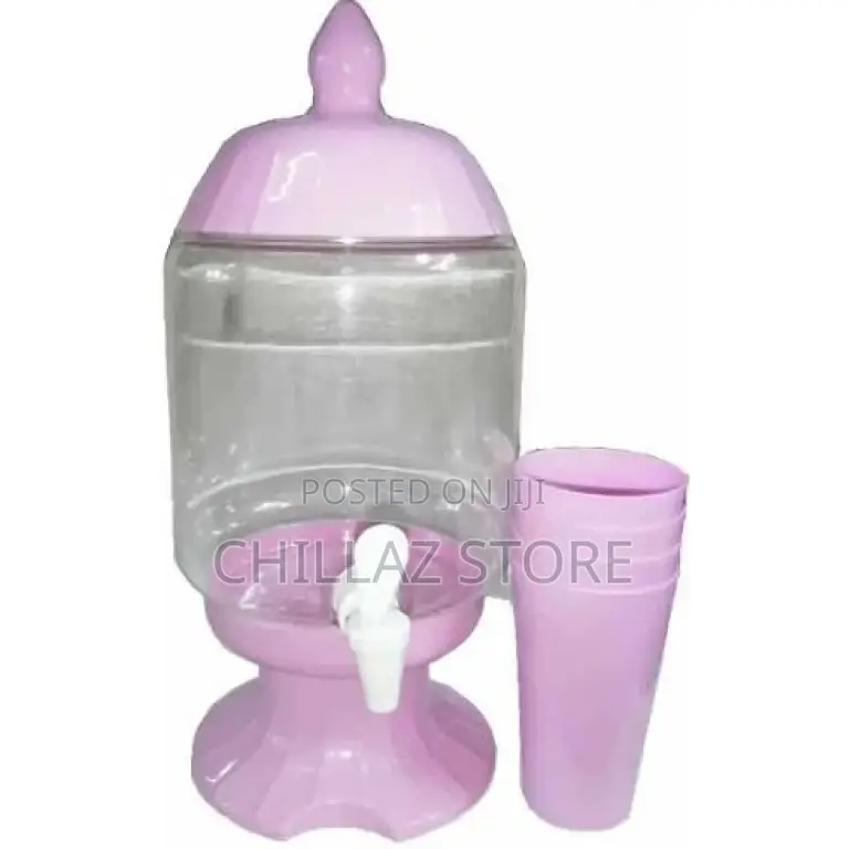 4.5-Litre Plastic Beverage Juice Dispenser Jug Storage