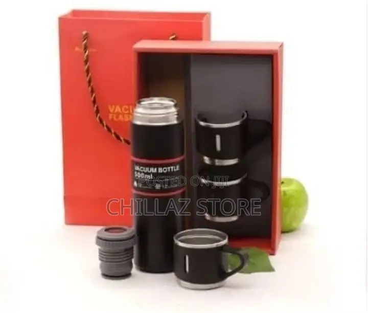 500ml Vacuum Flask Desk Cups Outdoor Thermos Portable Bottle