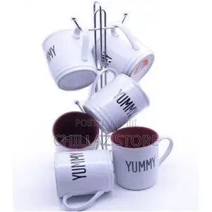 6 Pieces of Coloured Inside Cups –