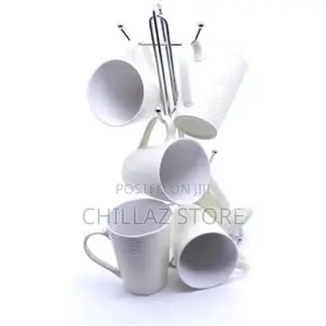 6 Pieces of Self Design Line Cups