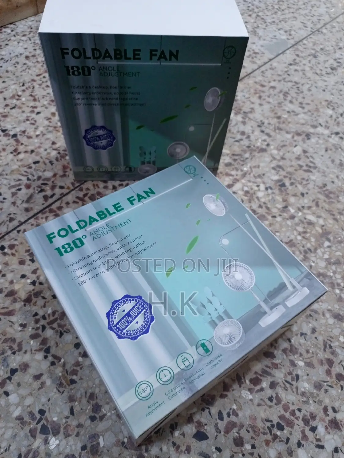 Portable Foldable and Rechargeable Fan