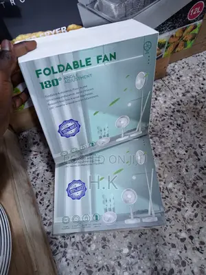 Portable Foldable and Rechargeable Fan