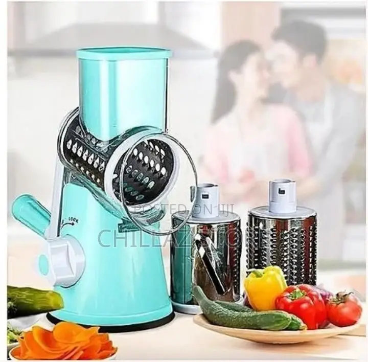 Table Top Drum Grater Vegetable Slicer,