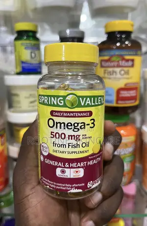 Spring Valley Omega -3 Fish Oil Dietary Supplement