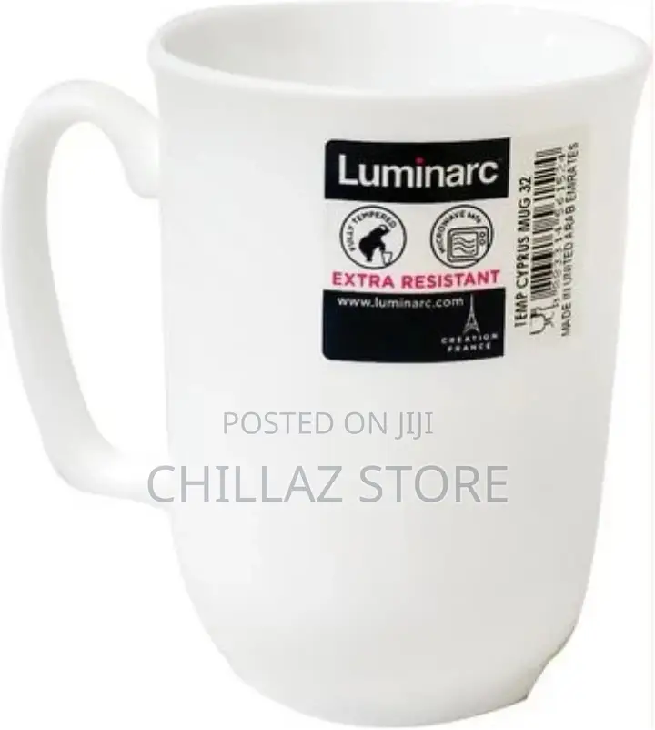 Luminarc 6 Pieces of Tea Coffee Mug Cups-