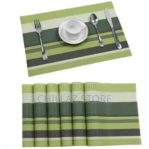 6pieces of Placemats Table Mats With a Runner