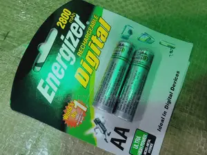 Energizer Rechargeable Batteries AA and AAA (6)