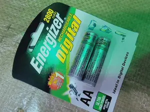 Energizer Rechargeable Batteries AA and AAA (6)