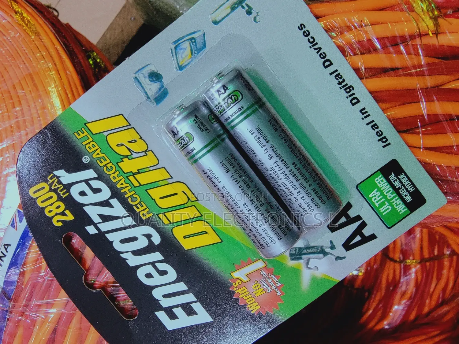 Enerenergizer Rechargeable Batteries Aa and Aaa (7)