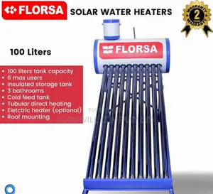 Florsa Purse Precious 100 Liters Solar Water Heater