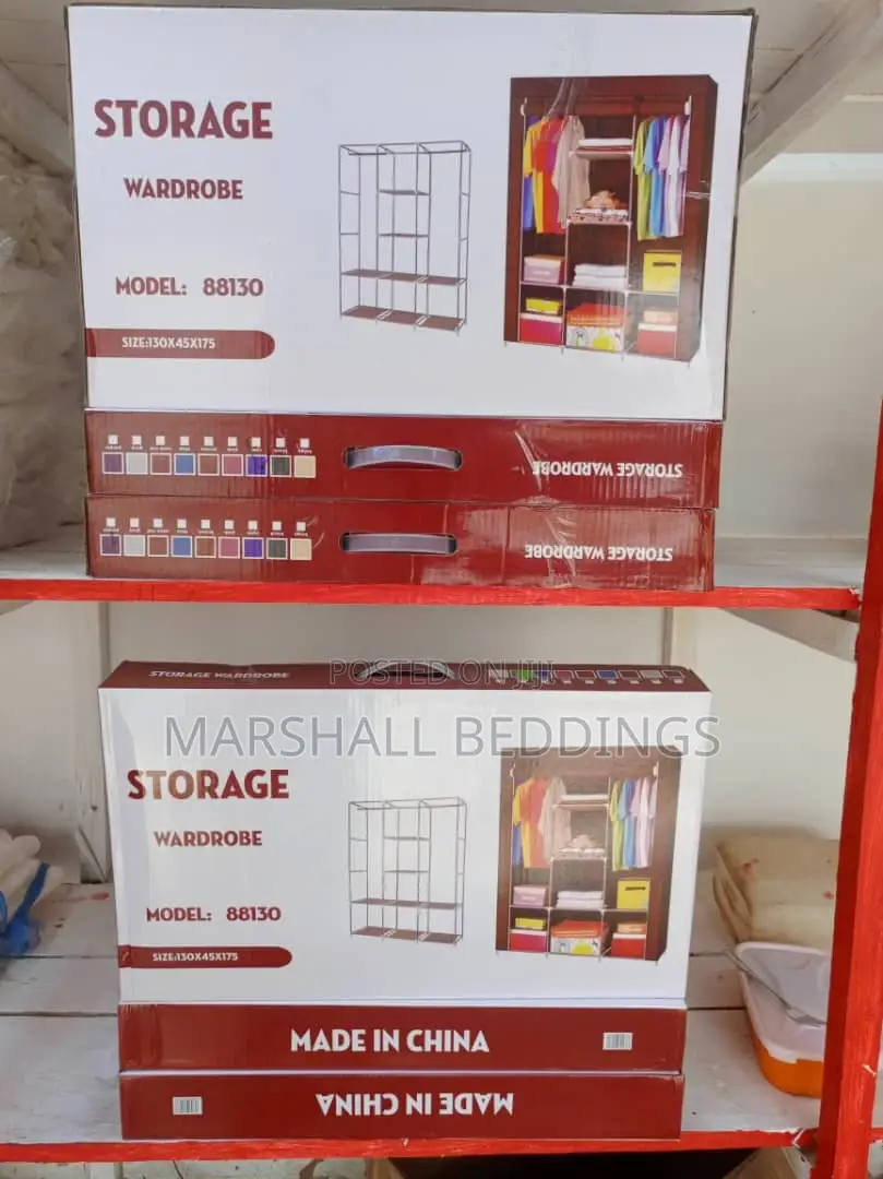 Metallic 3 Column Wardrobe