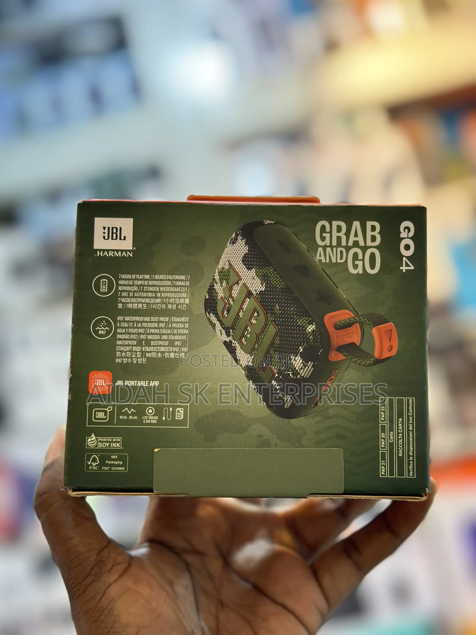 JBL GO 4 Bluetooth Speaker