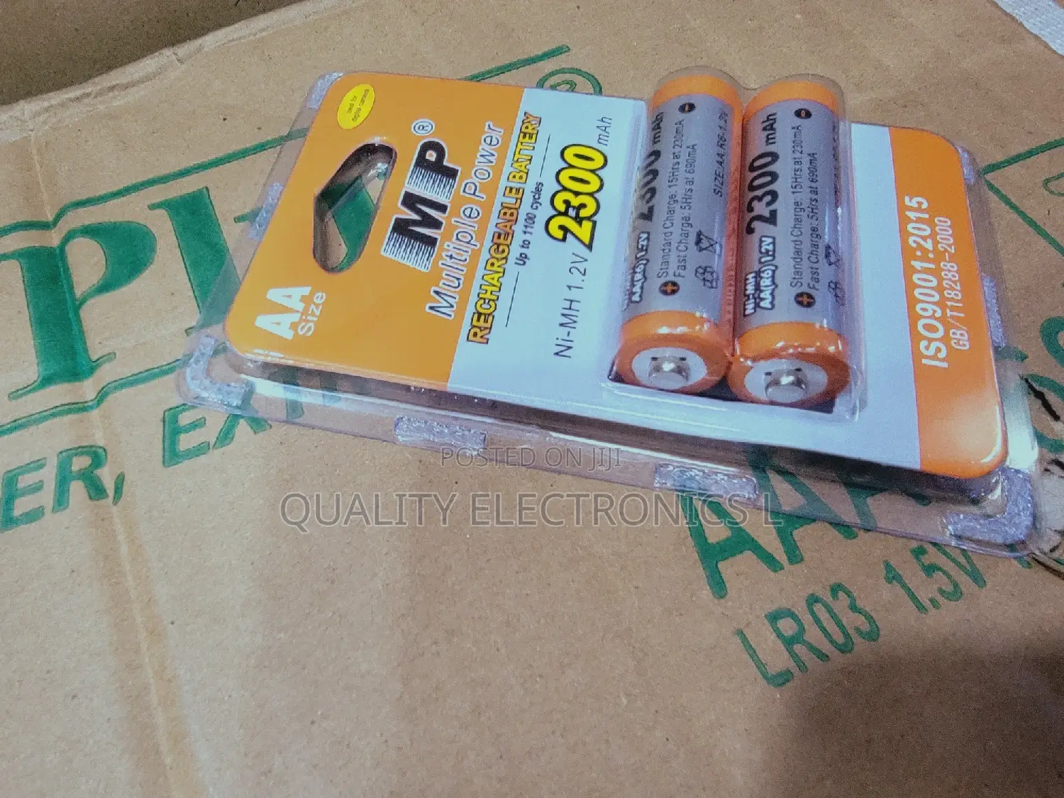 Mp Rechargeable Batteries Both AAA and AA (4)