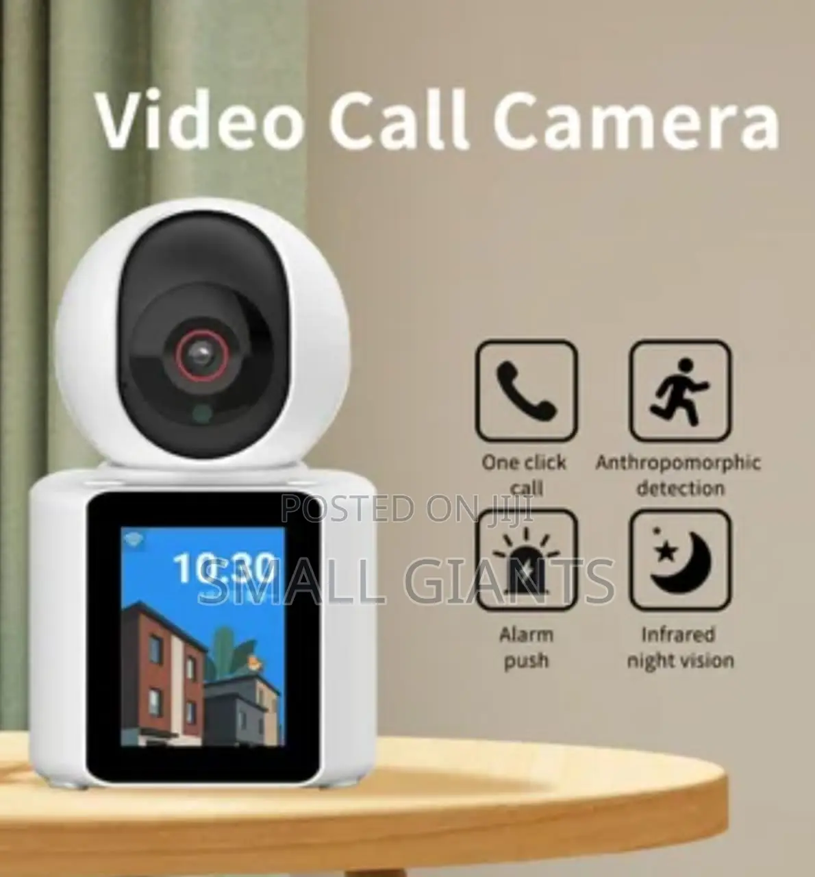 2 Way Video Calling Camera With Monitoring Motion Tracking