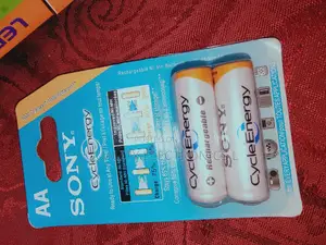 Sony Rechargeable Batteries Both AAA and AA (1)