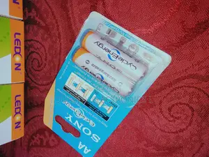 Sony Rechargeable Batteries Both AAA and AA (2)