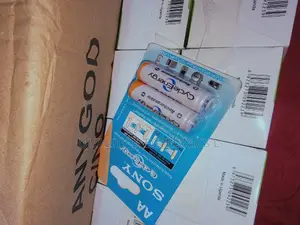 Sony Rechargeable Batteries Both AAA and AA (3)
