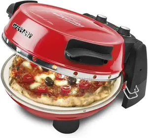 G3 Ferrari G10032 1200 W Black Red Pizza and Oven Maker