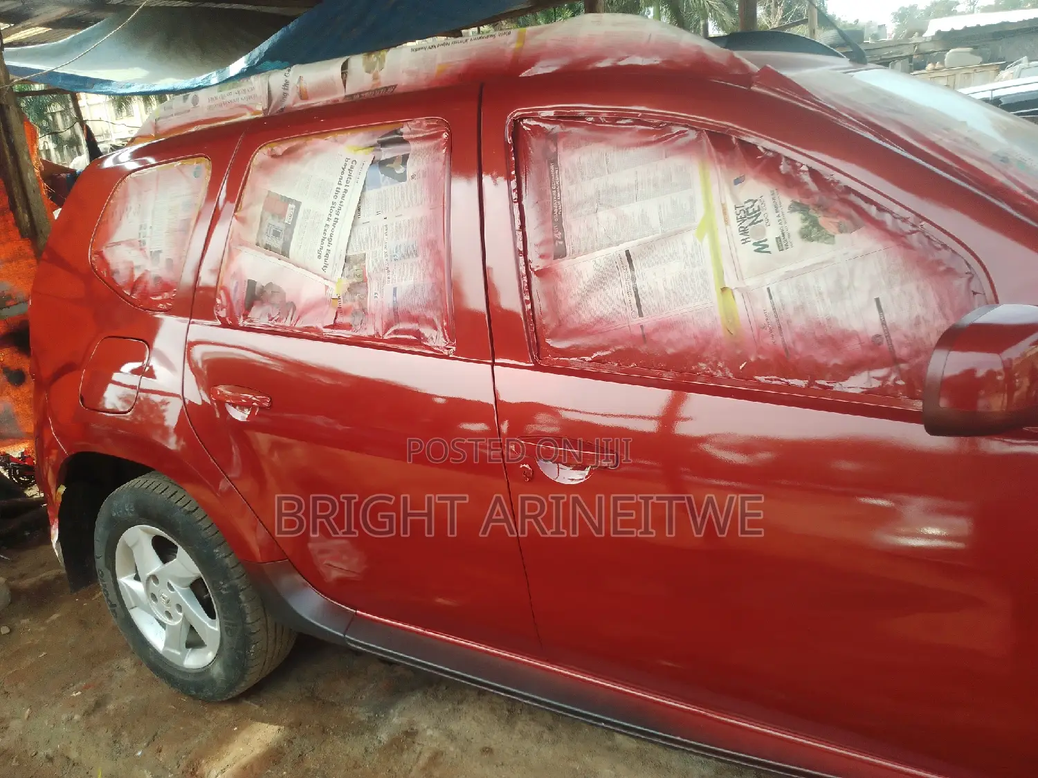 Car Spraying and Panel Bitting.
