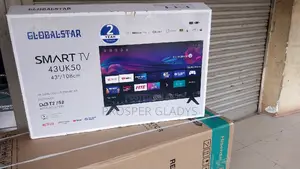Global Star 43 Smart Digital Flat Screen Flameless.