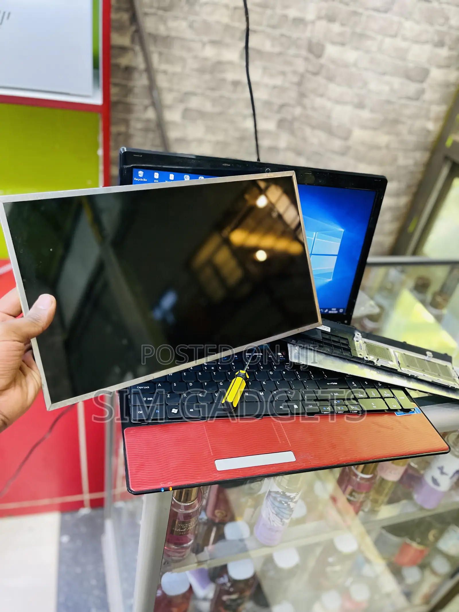 Screen Replacement.