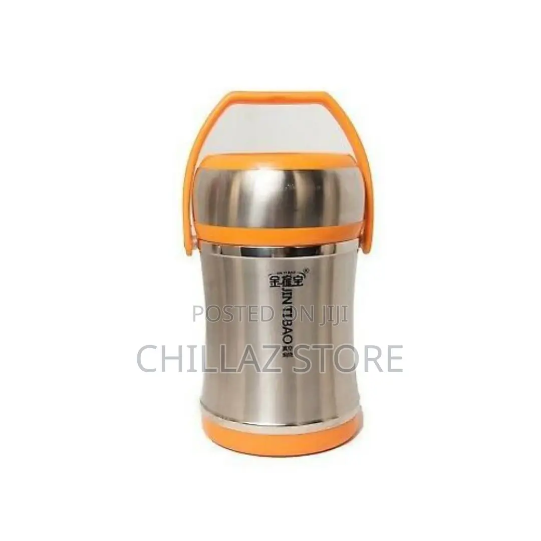 1.6L Steel Food Flask Lunch Box Storage Container -