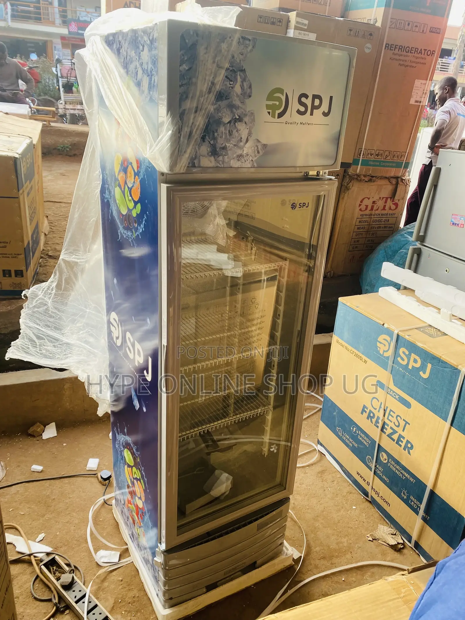 350L Display Refrigerator
