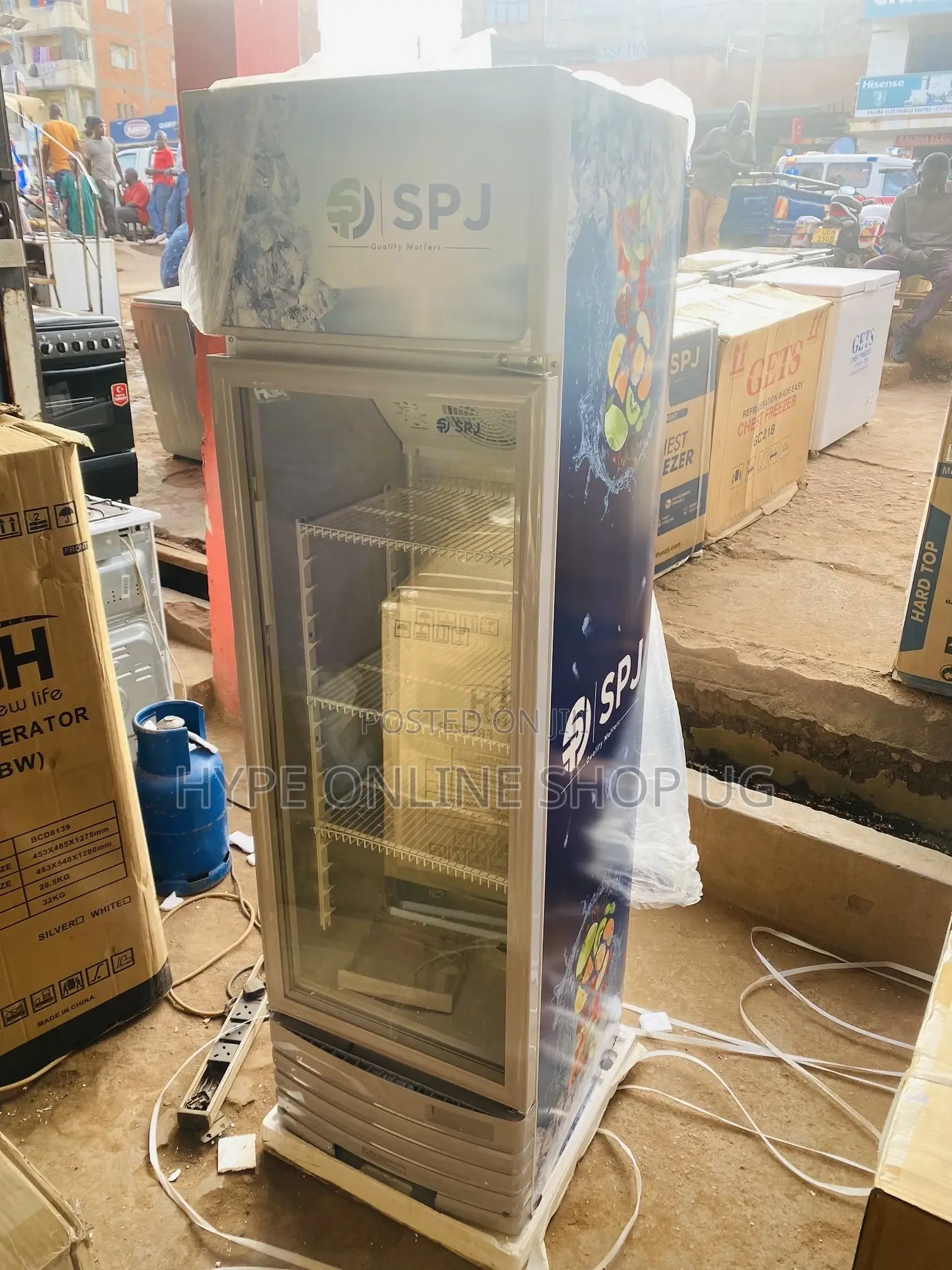 Low Price 350L Display Fridge