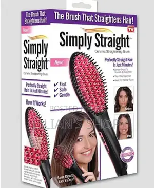 Simply Straight Hair Straightening Brush
