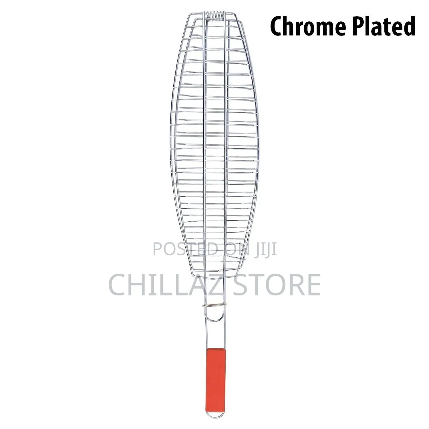 Supreme Stainless Steel BBQ Barbeque Fish Grill Net Basket,