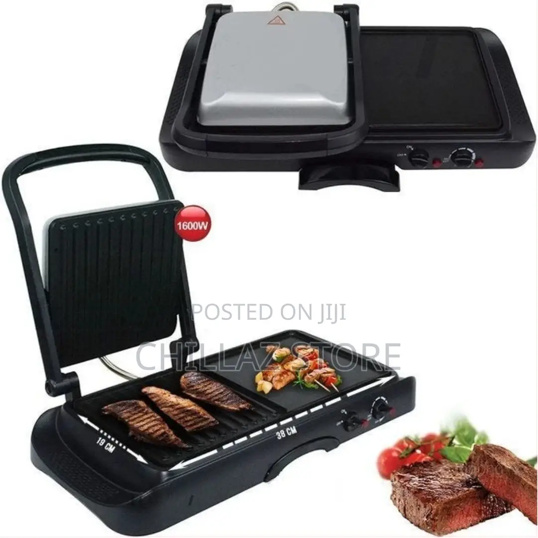 Griddle Non-Stick Electric BBQ Grill Press Frying Pan