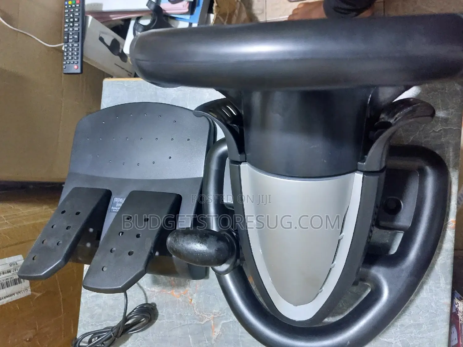 Driving Racing Wheel and Pedals