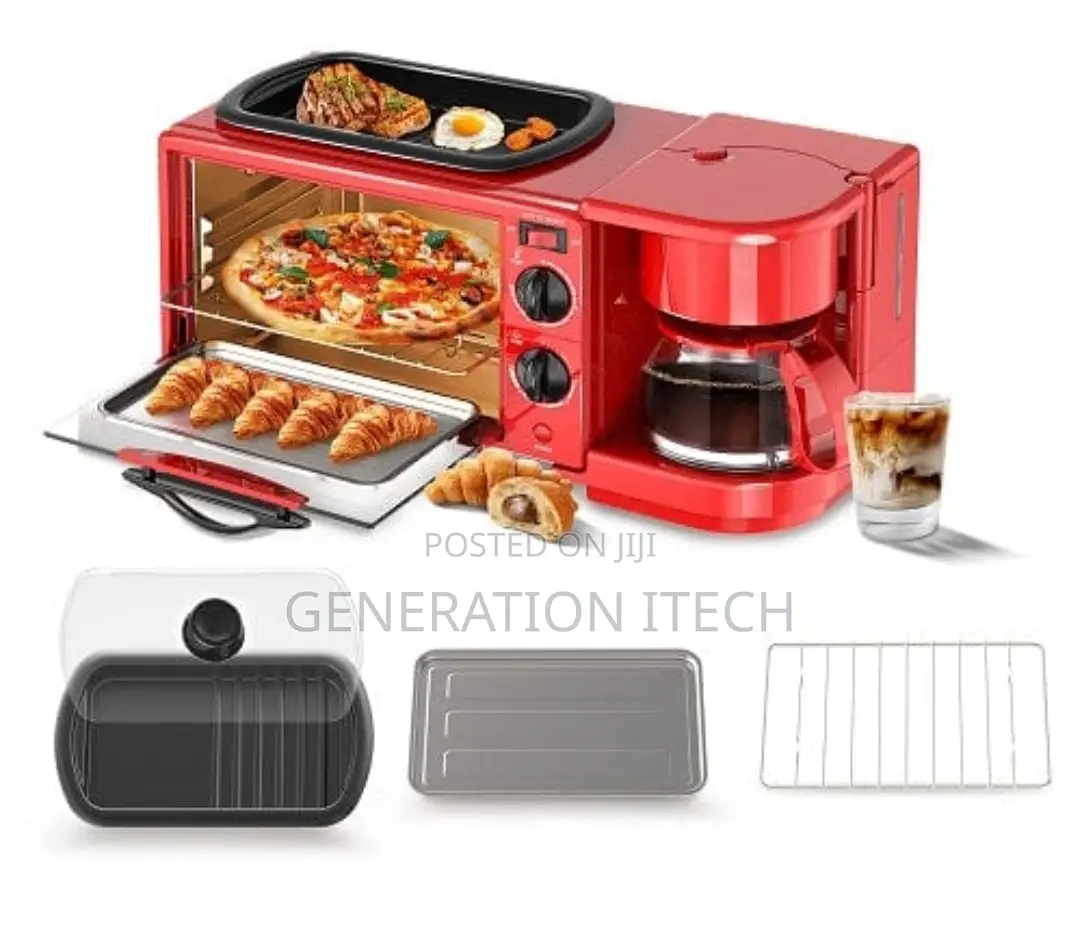 3 in 1 Multifunctional Break Fast Maker With Oven