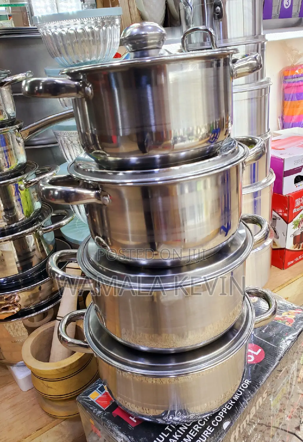 Saucepans Stainless Steel 4pcs