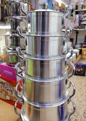 Saucepans 7pcs Tornado