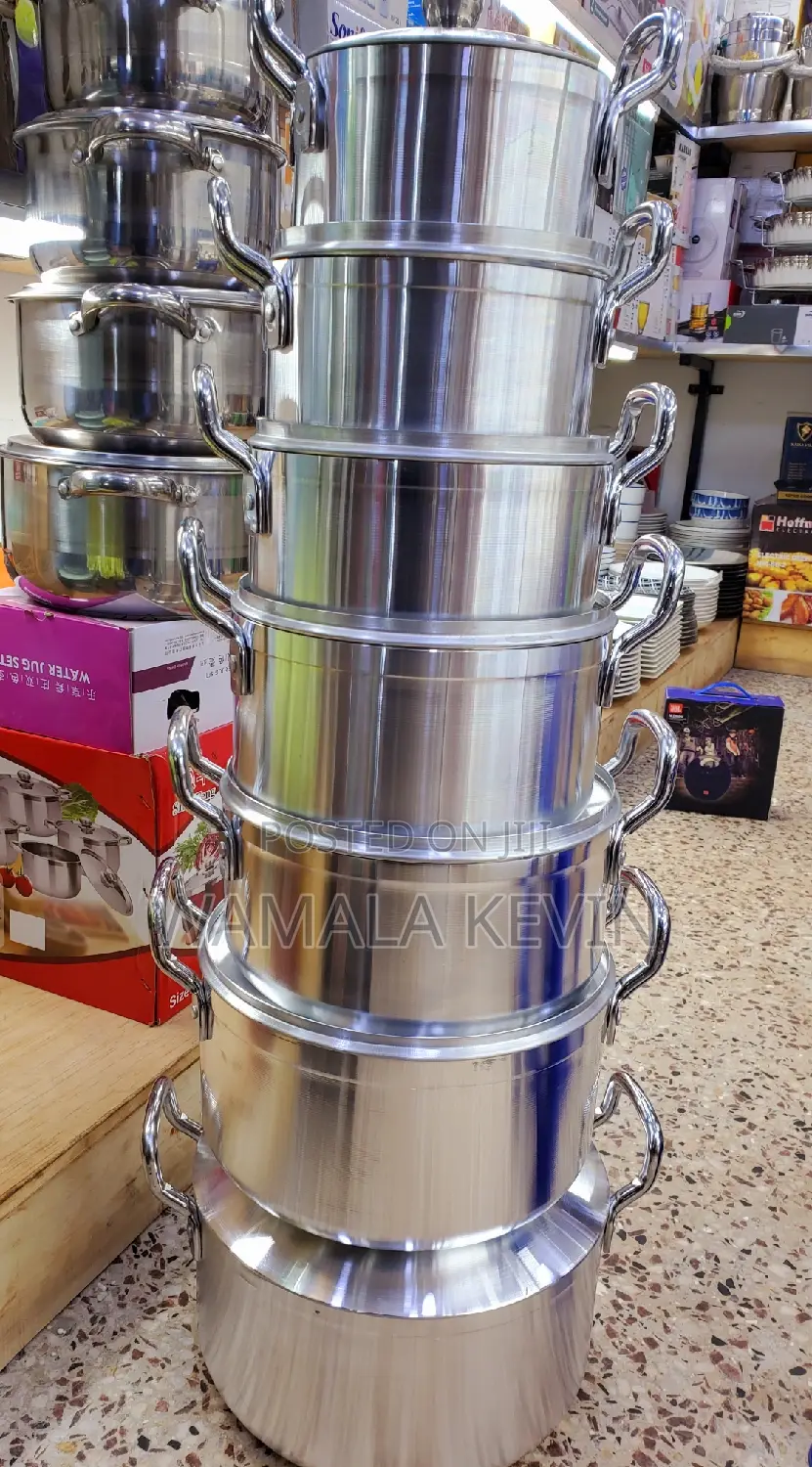 Saucepans 7pcs Tornado