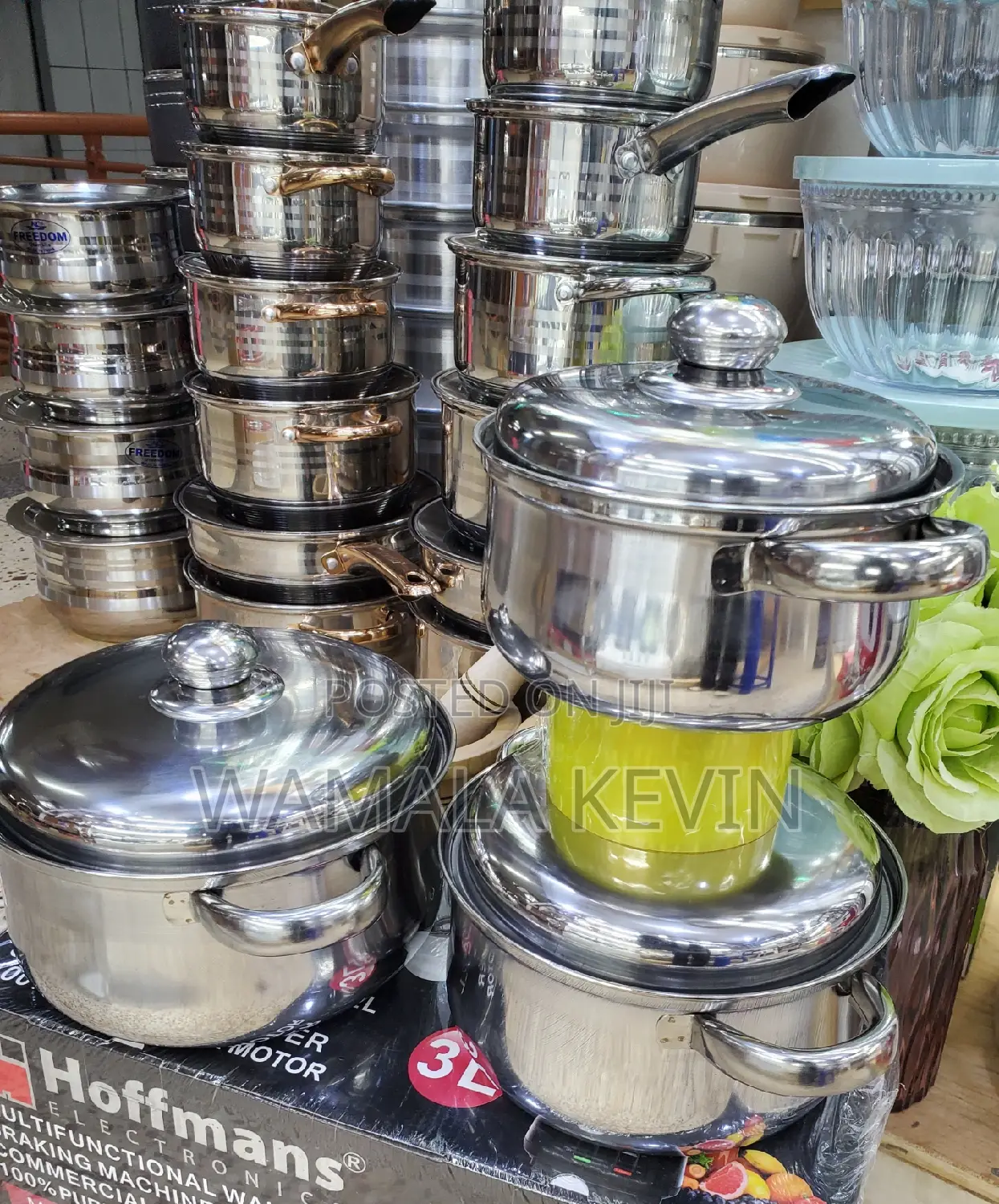 Stainless Steel Saucepan 3pcs