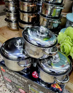 Stainless Steel Saucepan 3pcs