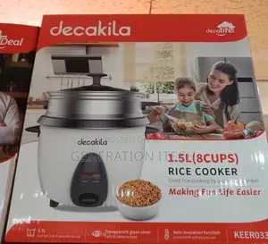 Decakila 1.5L Rice Cooker 500W – KEER022W