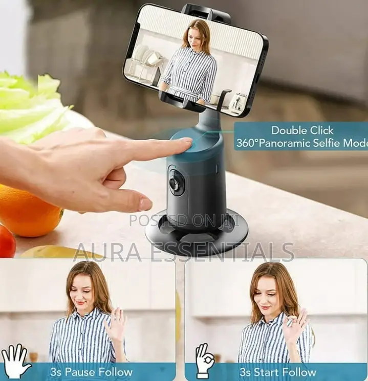 360° Rotation Desktop Handheld Gimbal