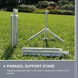 Foldable Business Umbrella Support Base and Stand