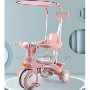 Kids 3in1 Tricycle Push Bike Adjustable Trike Ride on Toy